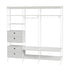 Wardrobe with Shoe Rack 200x200cm